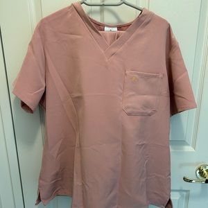 Luuna Scrubs Limited edition Pale Pink Set: XL 1 pocket top and joggers